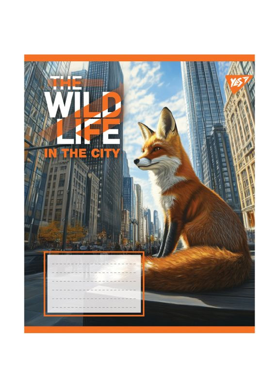 Тетрадь 24 л. ячейка "" / The wild in the city Yes (342417047)