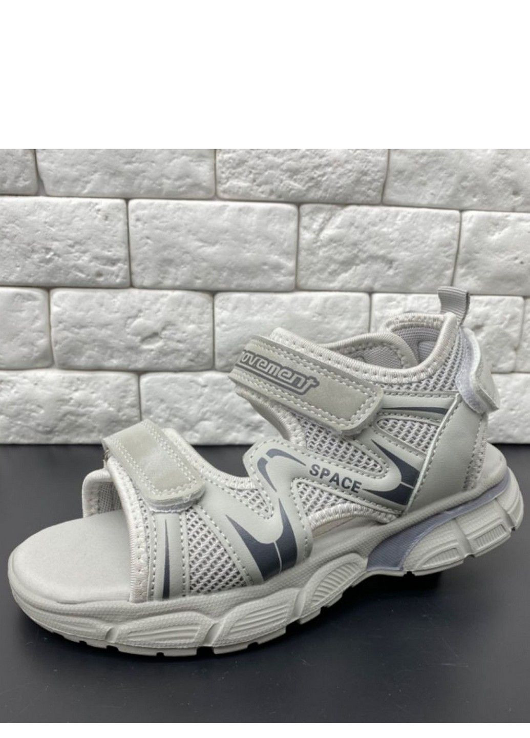 Серые кэжуал сандалии cp20441-2 Jong Golf