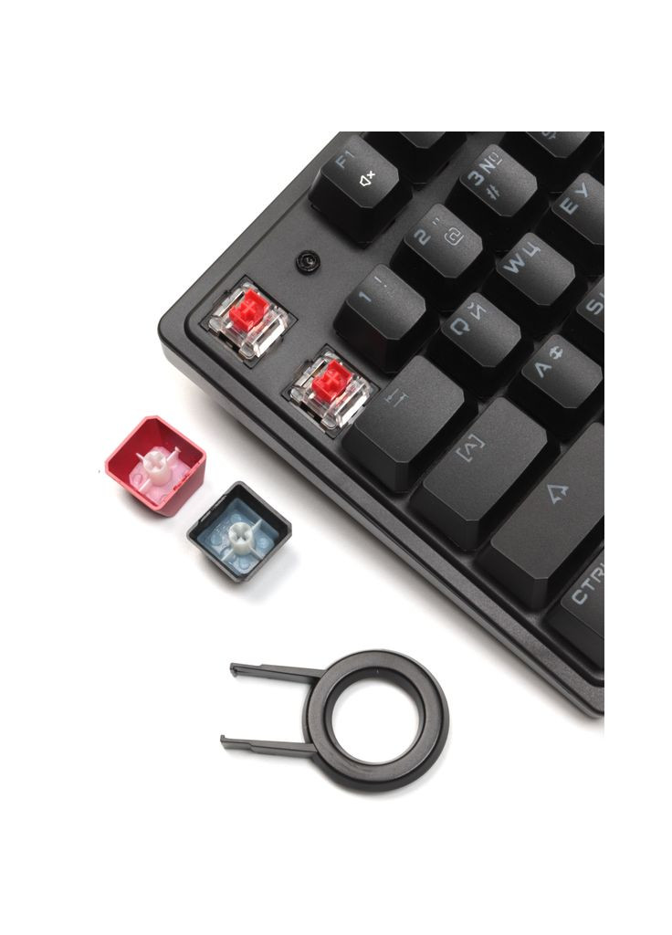 Клавіатура Bloody S510R RGB BLMS Switch Red USB Black (Bloody S510R Fire Black) A4Tech (280940956)
