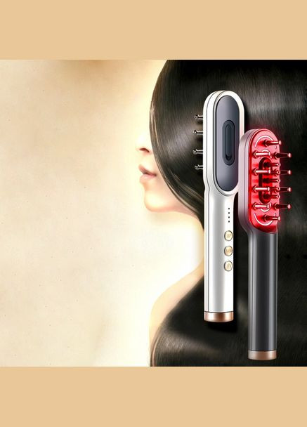 Микротоковая лазерная расческа для стимуляции роста волос No Brand (293942399)