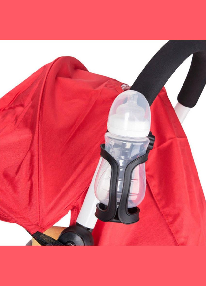 Підстаканник універсальний для коляски Model A-1 зі зйомним кріпленням та механізмом 360° ™ No Brand (300292541)