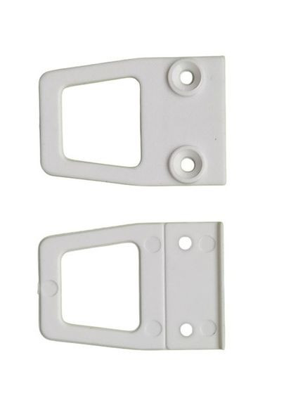 Ручка накладная оконной москитной сетки Белая пара Akpen (362160868)