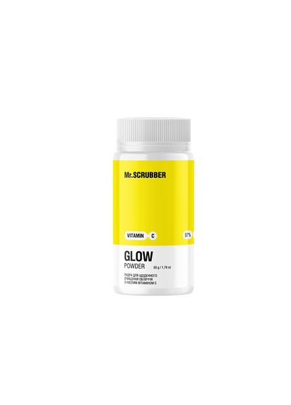 Пудра для очищения лица Glow Vitamin C с витамином С 50 г Mr. Scrubber (360714617)