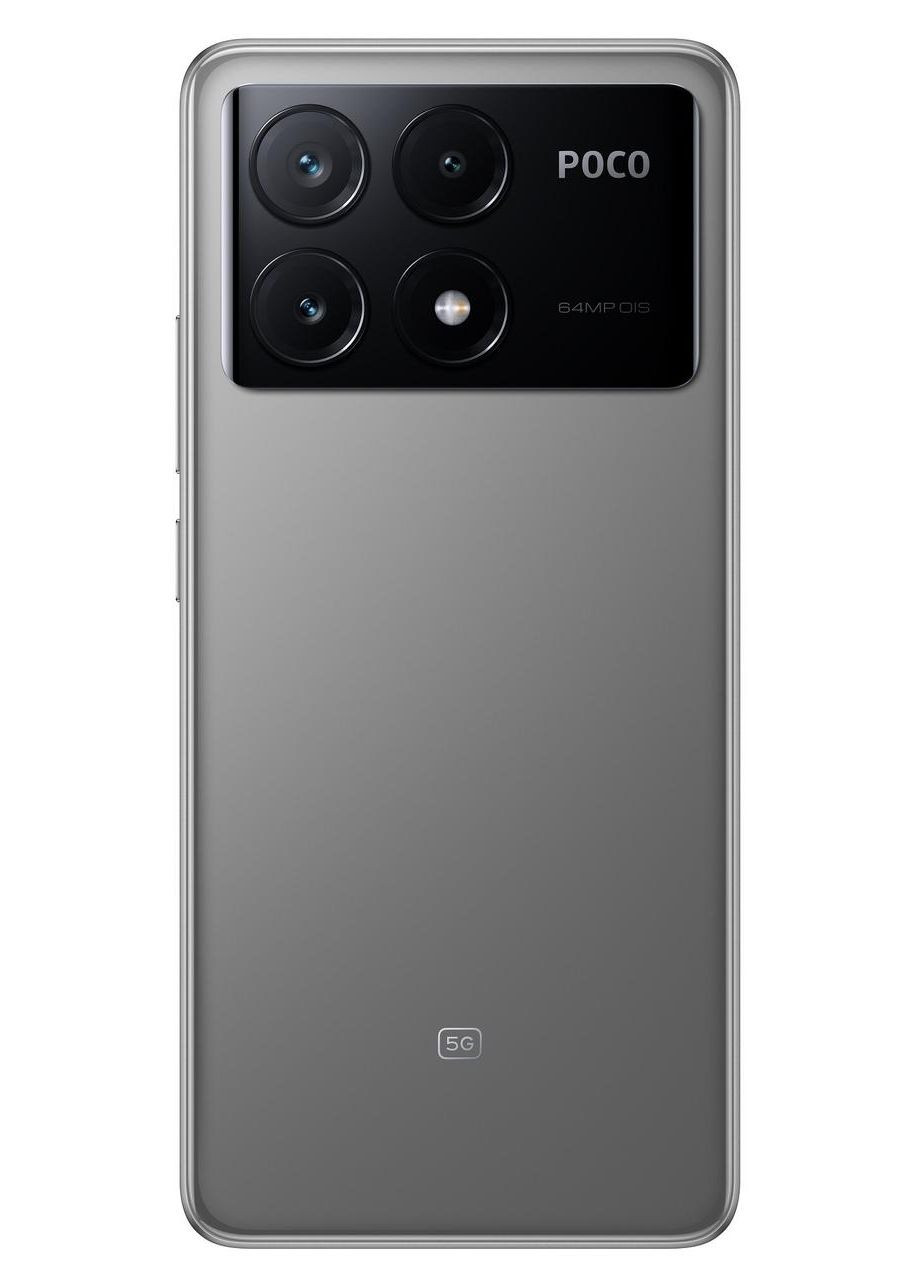 Смартфон Poco X6 Pro 5G 12/512GB NFC сірий євро версія Xiaomi (284420255)