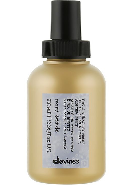 Спрей-праймер для объема и структурирования волос More Inside Blow Dry Primer 250ml Davines (368656664)