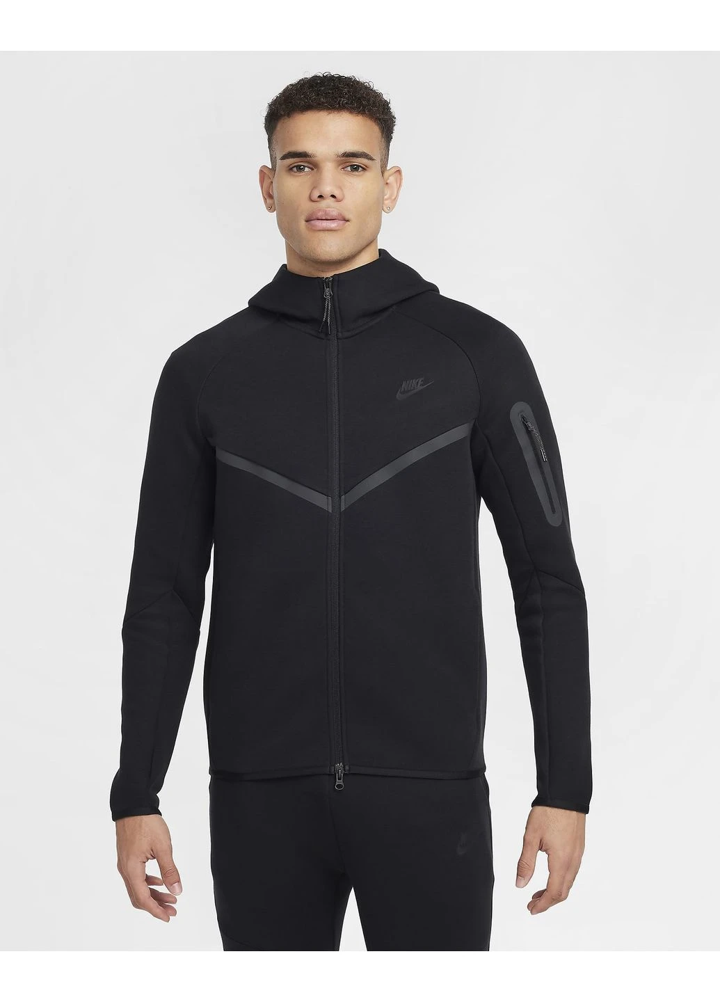 Толстовка M TCH FLC FZ WR HOODIE Nike (371994908)
