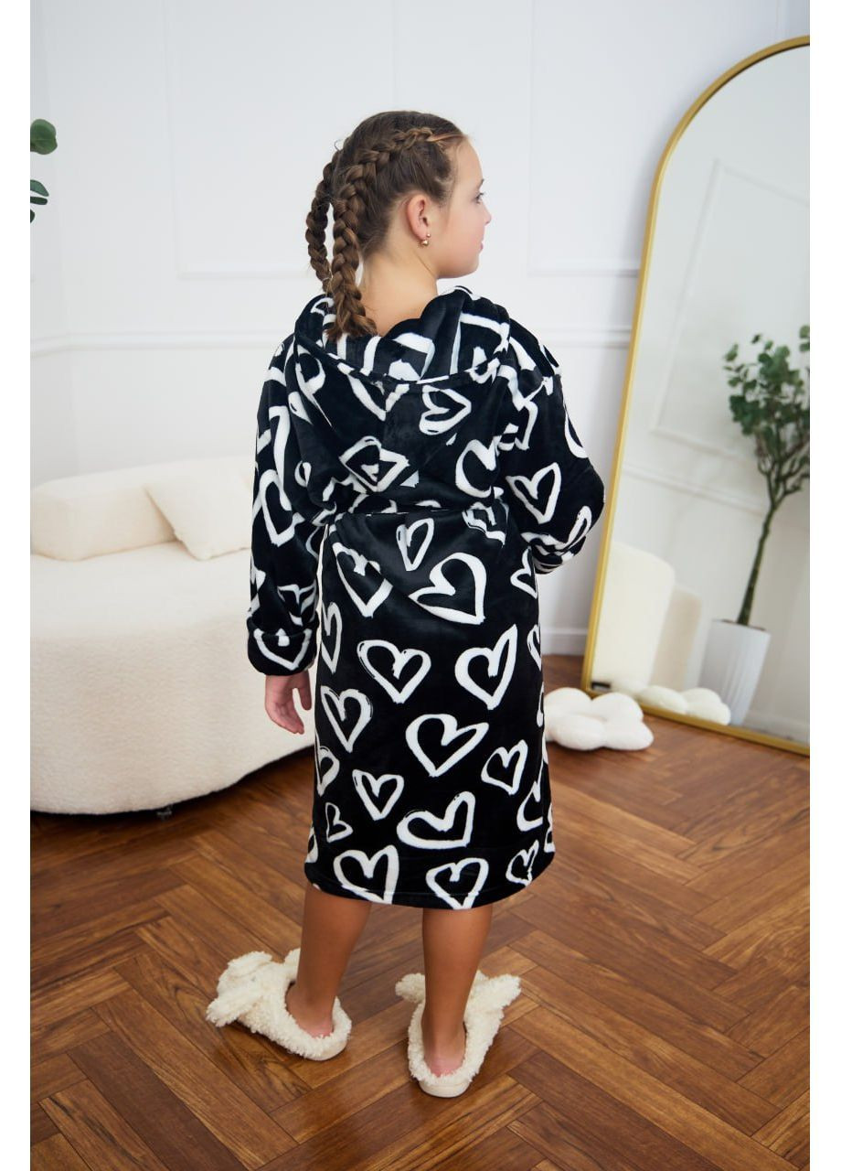 Халат 1150 дитячий Wellsoft з капюшоном теплий та поясом Україна (370284767)