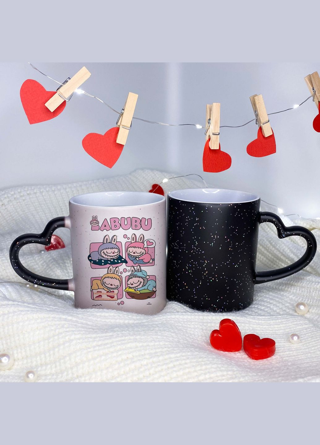 Чашка хамелеон Labubu No Brand (336184158)