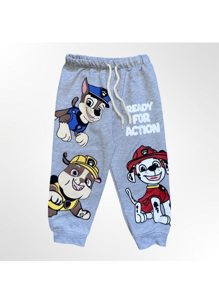 Сірий демісезонний дитячий комплект (кофта з капюшоном + штани) для хлопчика сірий (0370-12) брючний Murat baby