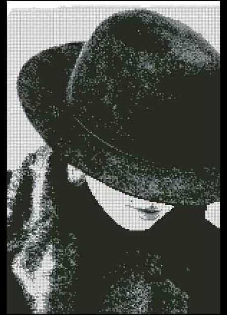 Набір для вишивання хрестиком. Розмір: 24*35 см В шляпі Лоскуток (315358576)