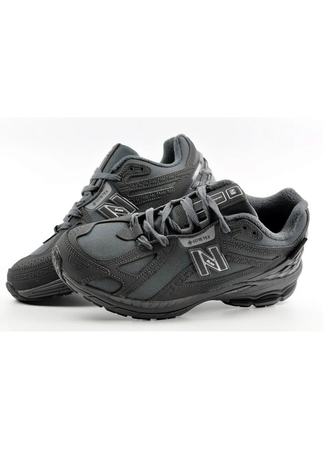 Серые демисезонные кроссовки термо balance 1906 No Brand