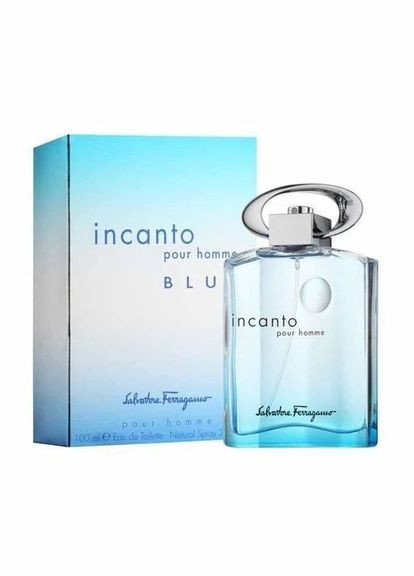 Incanto Blue Pour Homme 100 мл Туалетна вода Ferragamo (340455528)