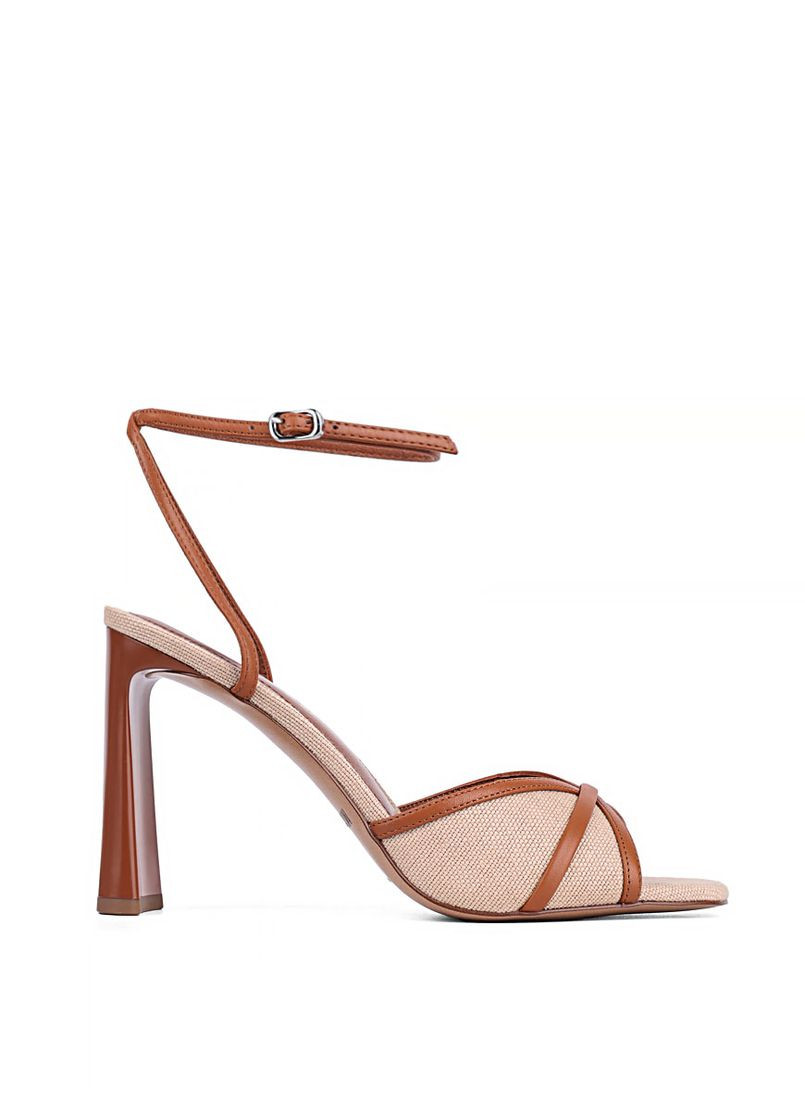 Жіночі Босоніжки XL2486A-8 SS25 Коричневий Шкіра MIRATON (327538795)