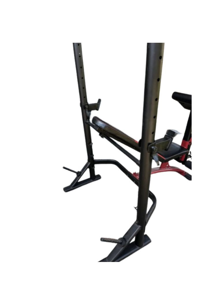 Лавка для жиму Delta Pro 2000 з стійкою для штанги та партою Скотта York Fitness (301865572)