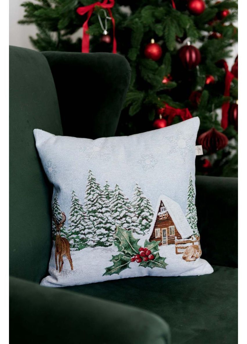 Подушка гобеленова Олені SQUIRREL 45х45 см Прованс (366970017)