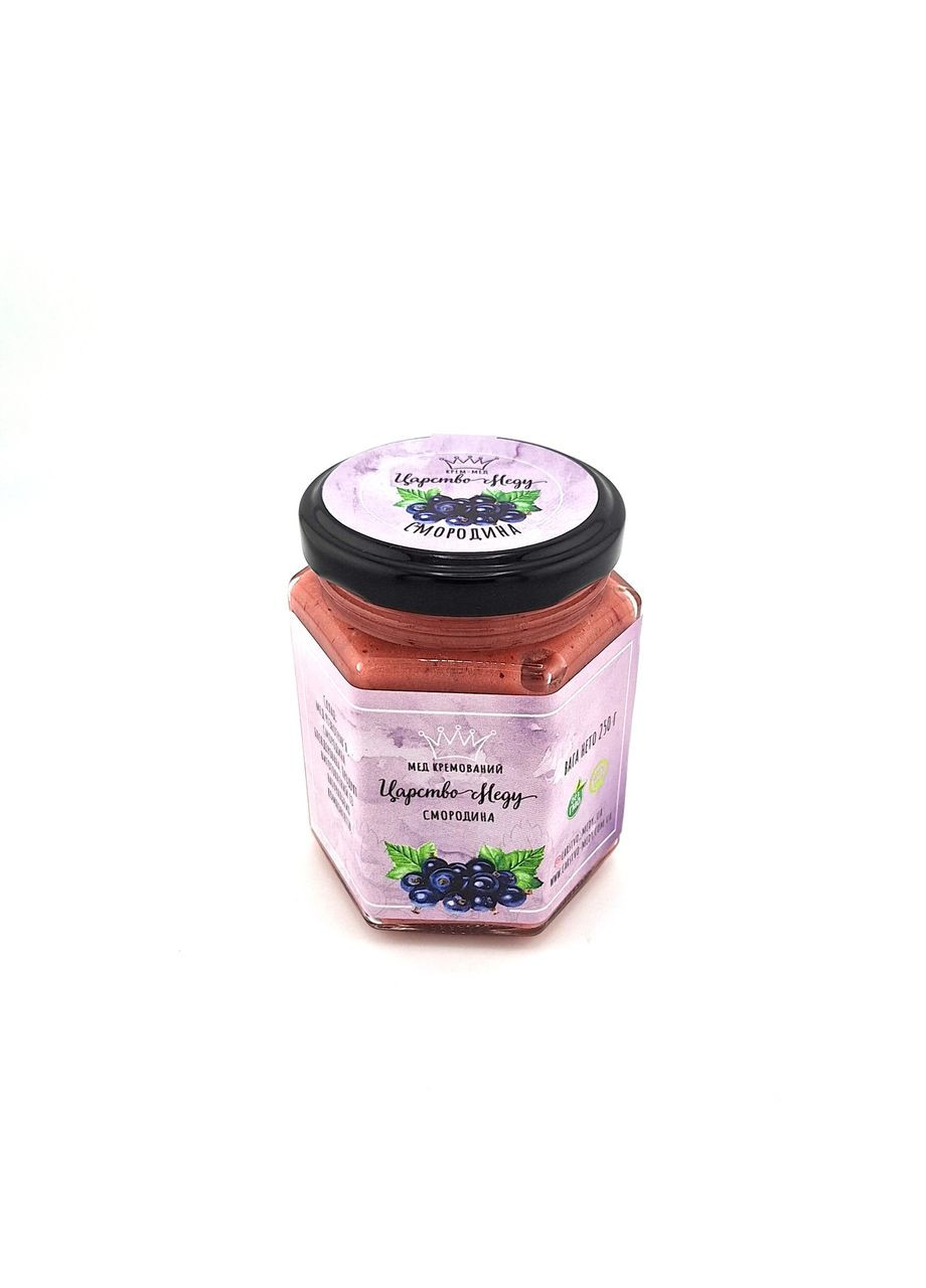 Смородина с кремом медом 250 граммов Царство Меду (330027727)