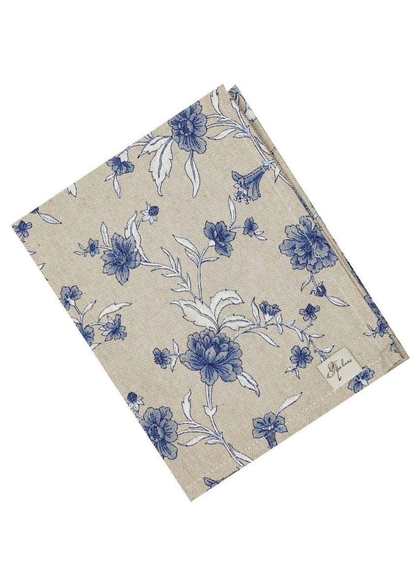 Набір серветок Квіти 35х45 см Різнокольоровий 3 шт (8953) Прованс (372600510)