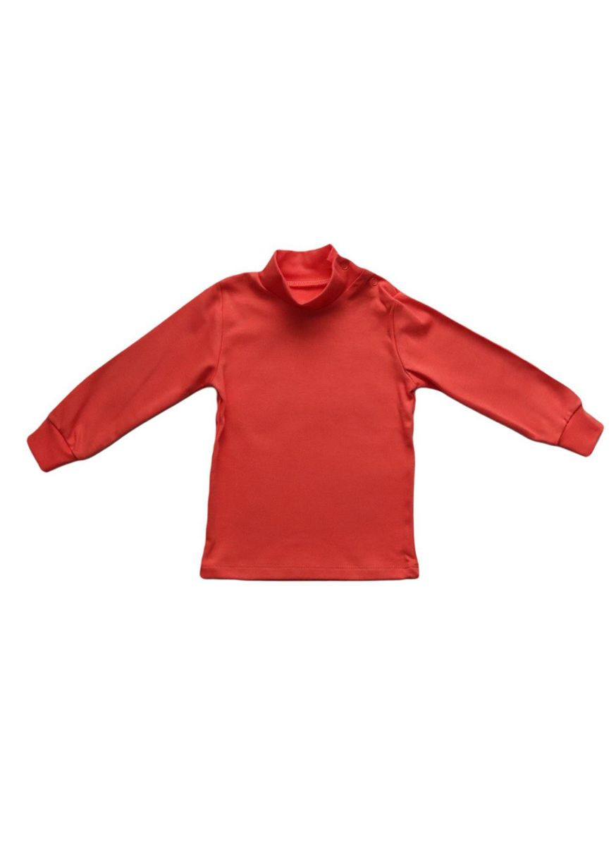 Комбинированный демисезонный гольф коралл Ріпка