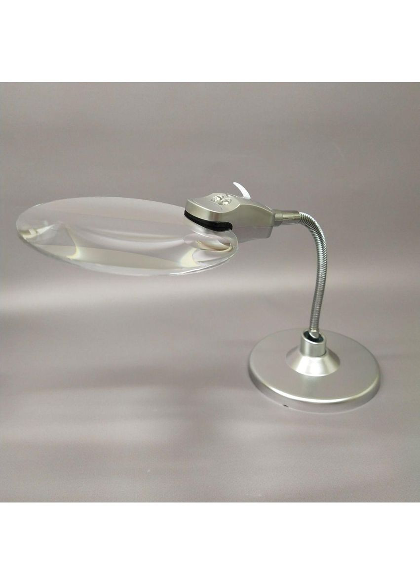 Лупа настільна з LED підсвічуванням MG5B-4 - діаметр лінзи 107 мм Plus-plus (352746523)