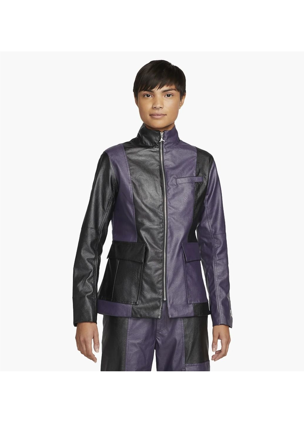 Фиолетовая куртка женская womens top violet/black dj2716-010 Air Jordan