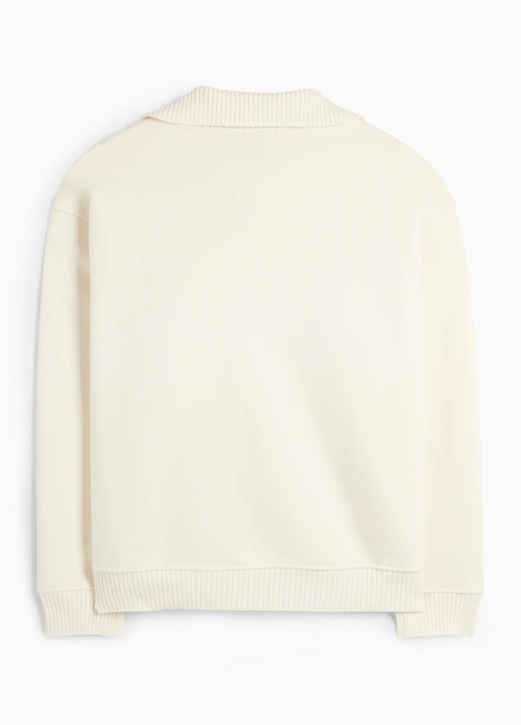 Кремовий світшот C&A однотонний (364825979)