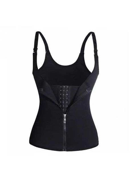 Корсет жіночий підгрудний Грація з сильним утягуванням на бретелях чорний No Brand Корсет Грація (328939693)