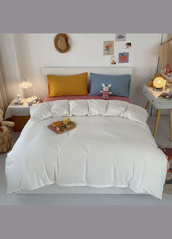 Постільна білизна COLORFUL № 7 Ранфорс Сімейна на резинці MERISET (278255199)