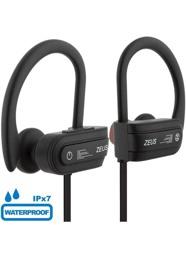 Bluetooth Наушники WORKOUT с HD Stereo Sound системой и прочной фиксацией для тренировок Waterproof IPx7 (50131020) Zeus (300694436)