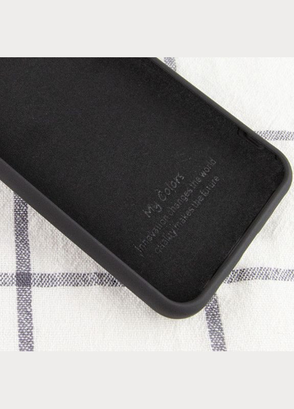 Силіконовий чохол для Galaxy S24 Чорний мікрофібра soft touch Samsung (322211558)