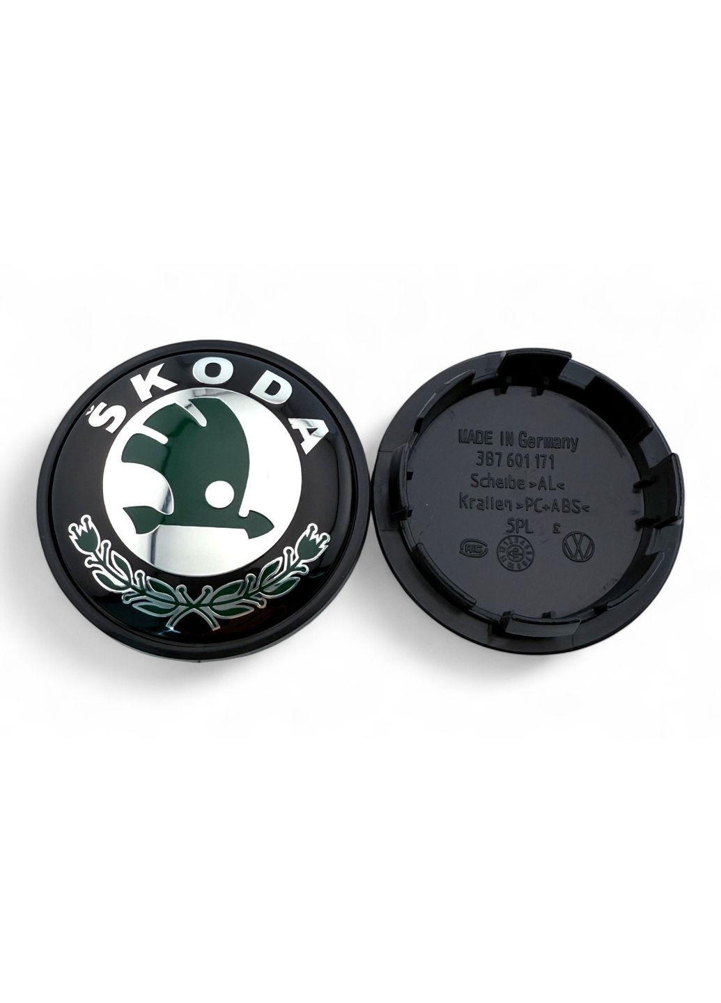 Колпачки в диски 65/56 заглушка для дисков Шкода (4 шт.) No Brand (364958908)