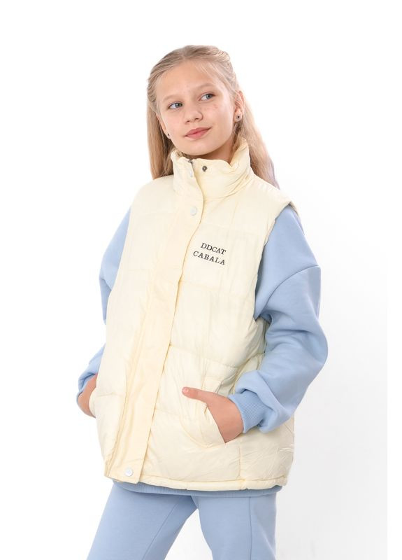 Демисезонный жилет для девочки с надписью (p-18188) Носи своє (363849456)