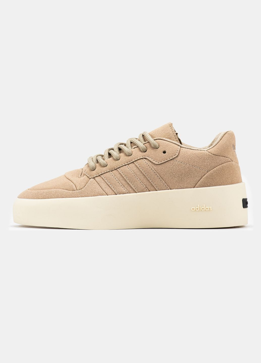 Бежеві Осінні кросівки чоловічі adidas forum 86 x fear of god beige white | адідас форум 86 бежеві білі No Brand