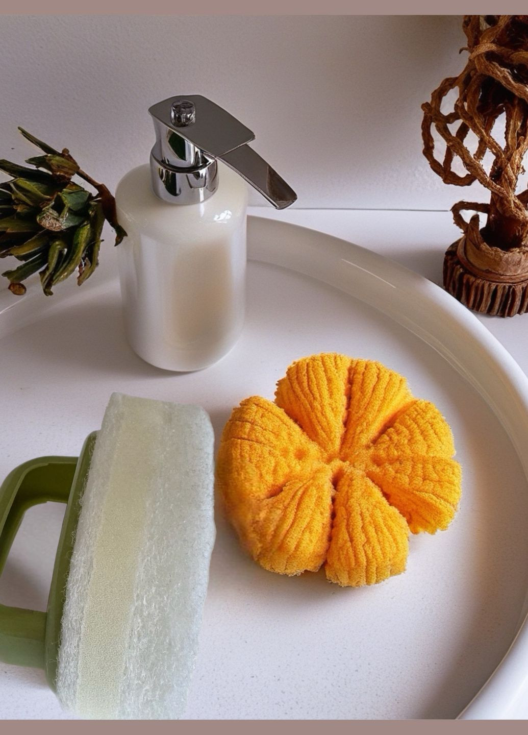 Щетка для мытья посуды, зеленый, Pepco (326738852)