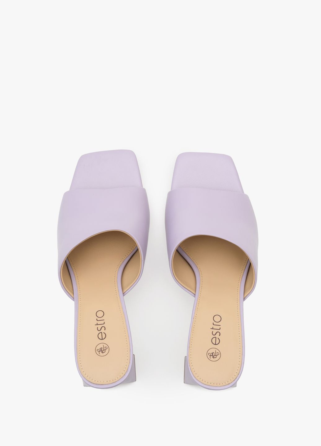 Черные шлепанцы, цвет черный Estro