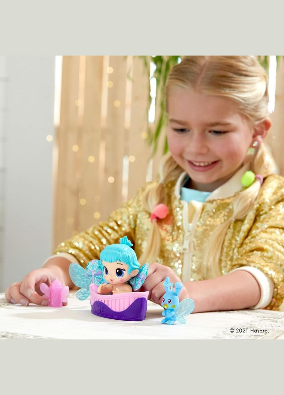 Кукла GloPixies Minis Aqua Flutter Doll мини кукла с аксессуарами Baby (282964510)