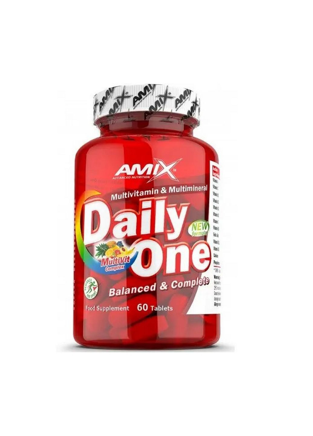 Вітаміни та мінерали Daily One, 60 таблеток Amix Nutrition (293339720)
