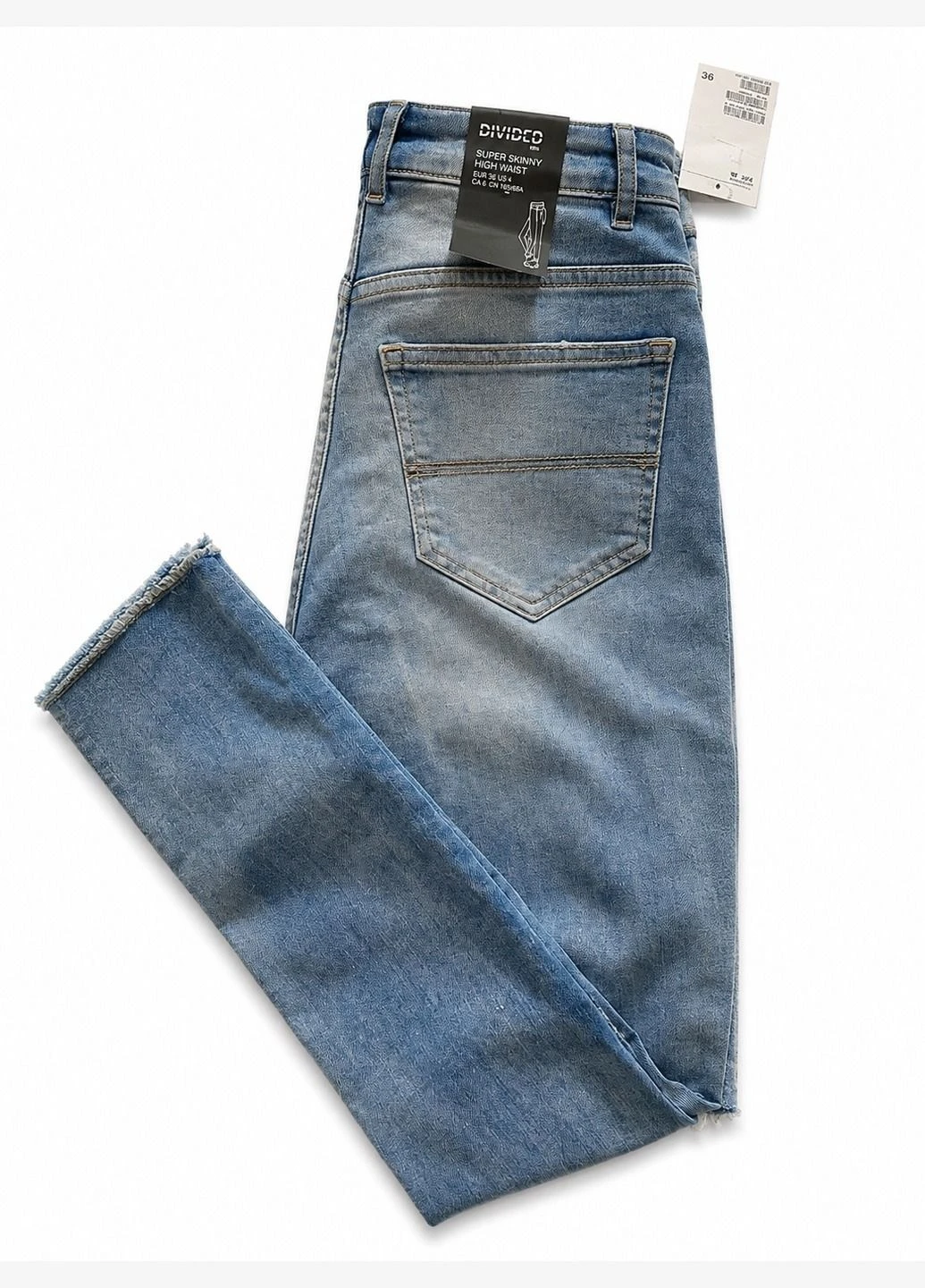 Светло-голубые джинсы скинни skinny H&M - (395733222)