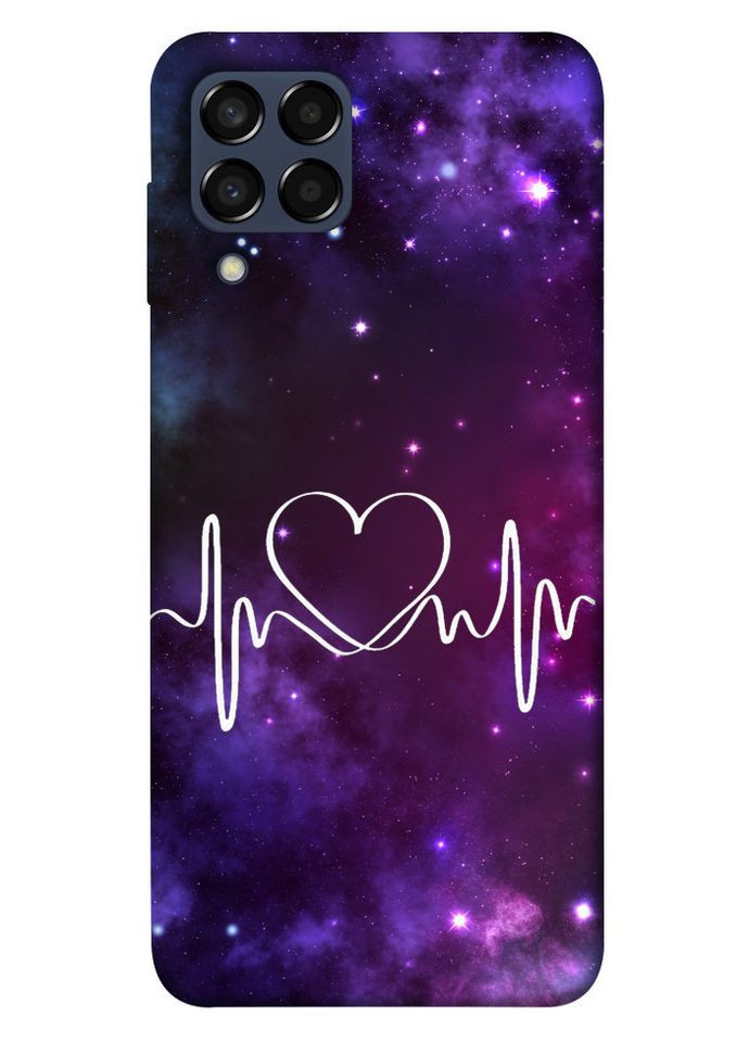 Чохол з принтом для Samsung Galaxy M33 5G / для самсунг галаксі М33 Кардіограма No Brand (339676095)