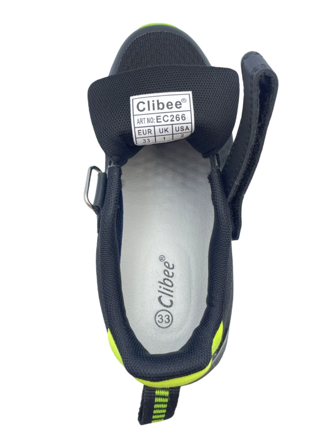 Чорні всесезонні кросівки Clibee