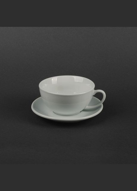 Чайный набор 2 предмета чашка 250 мл и блюдце HR1310 Helios (282933777)