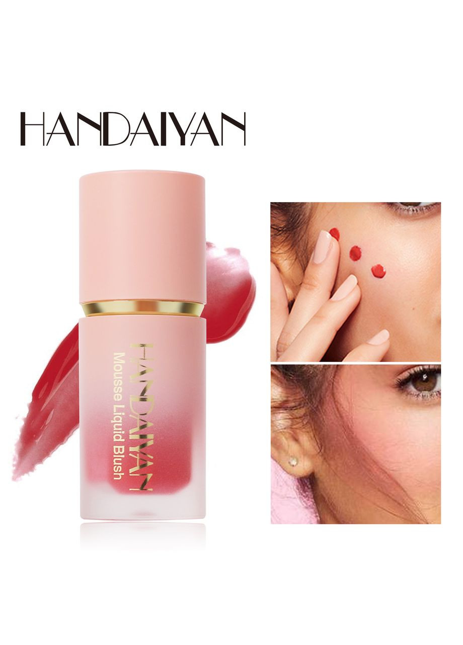 Рум'яна рідкі для обличчя Mousse Liquid Blush 06 Handaiyan (315424247)