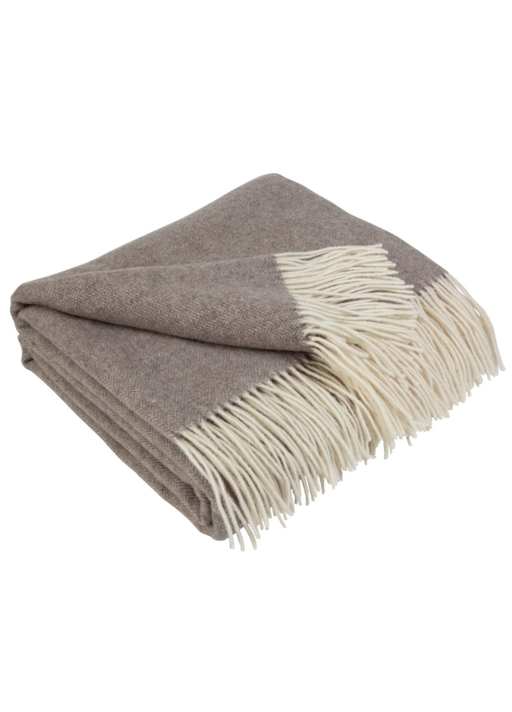 Плед кашеміровий світло-коричневий 140x200 см Love You 4442 (315690640)