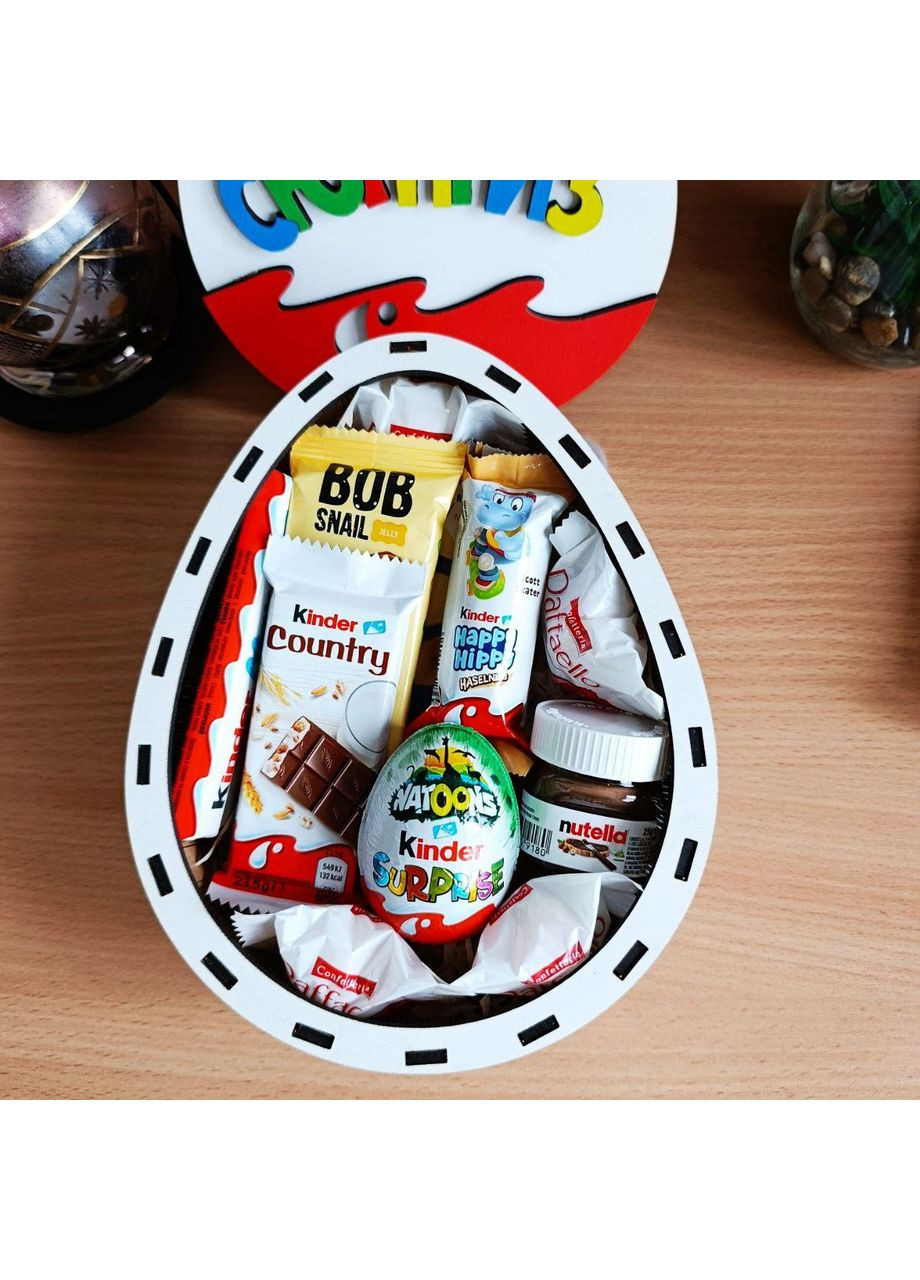 Бокс киндер со сладостями для ребенка или девушки на день рождения праздник (ar276) No Brand (350349872)