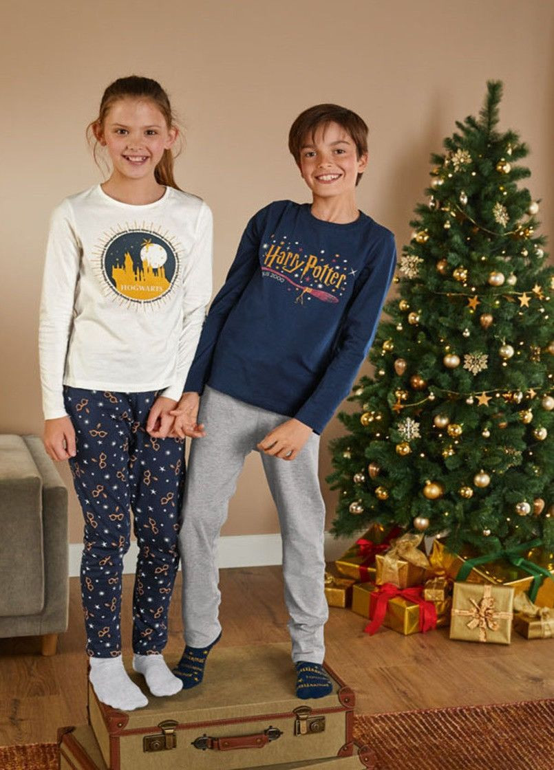 Комбінована всесезон піжама реглан + брюки Harry Potter
