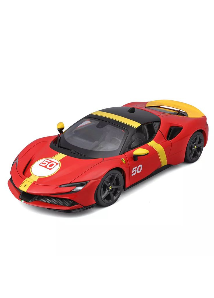 Автомодель Ferrari SF90 Stradale Assetto Fiorano 1:18 (18-16021) Bburago (369905231)