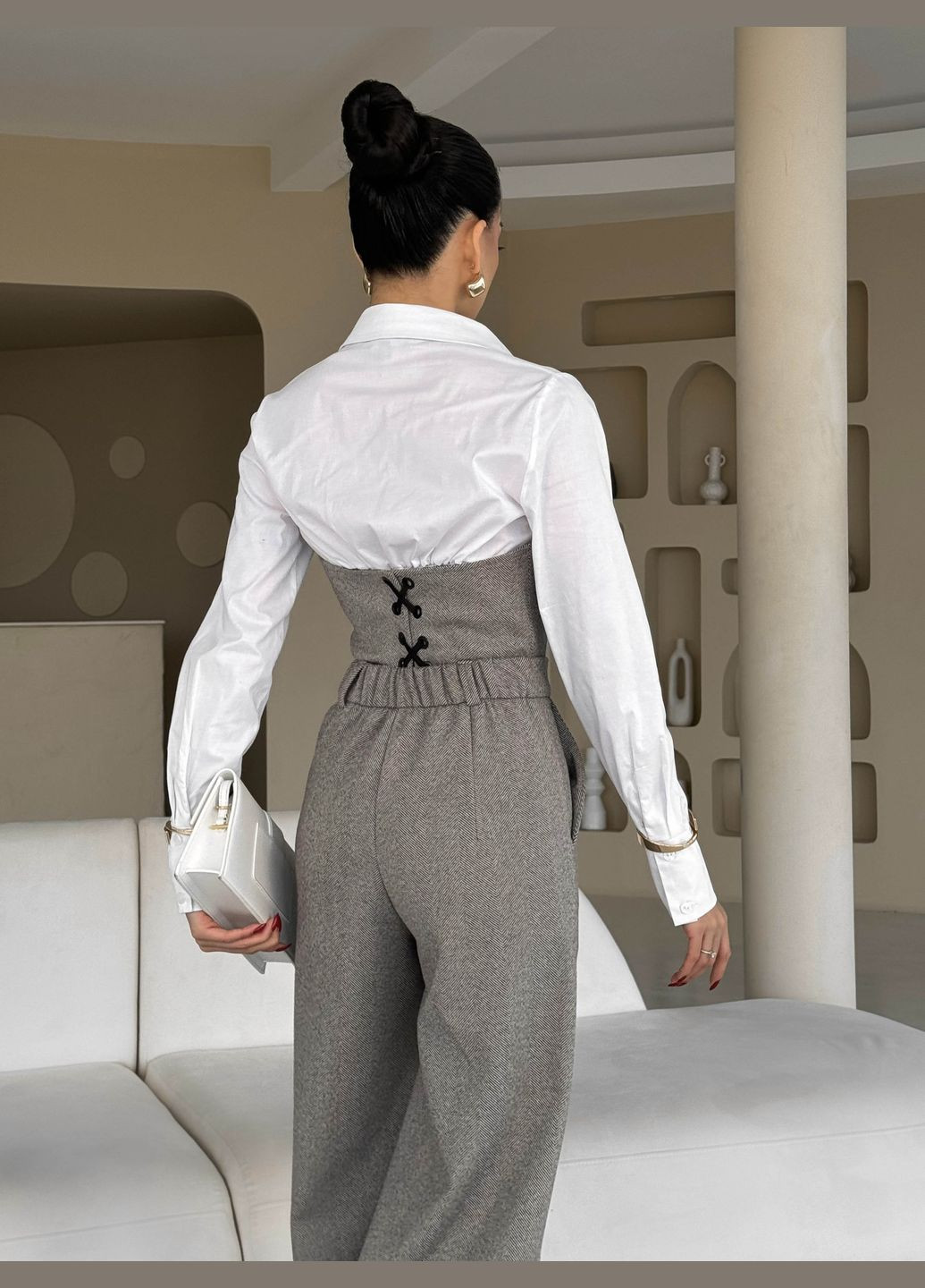 Корсет на шнуровке Jadone Fashion (315782644)