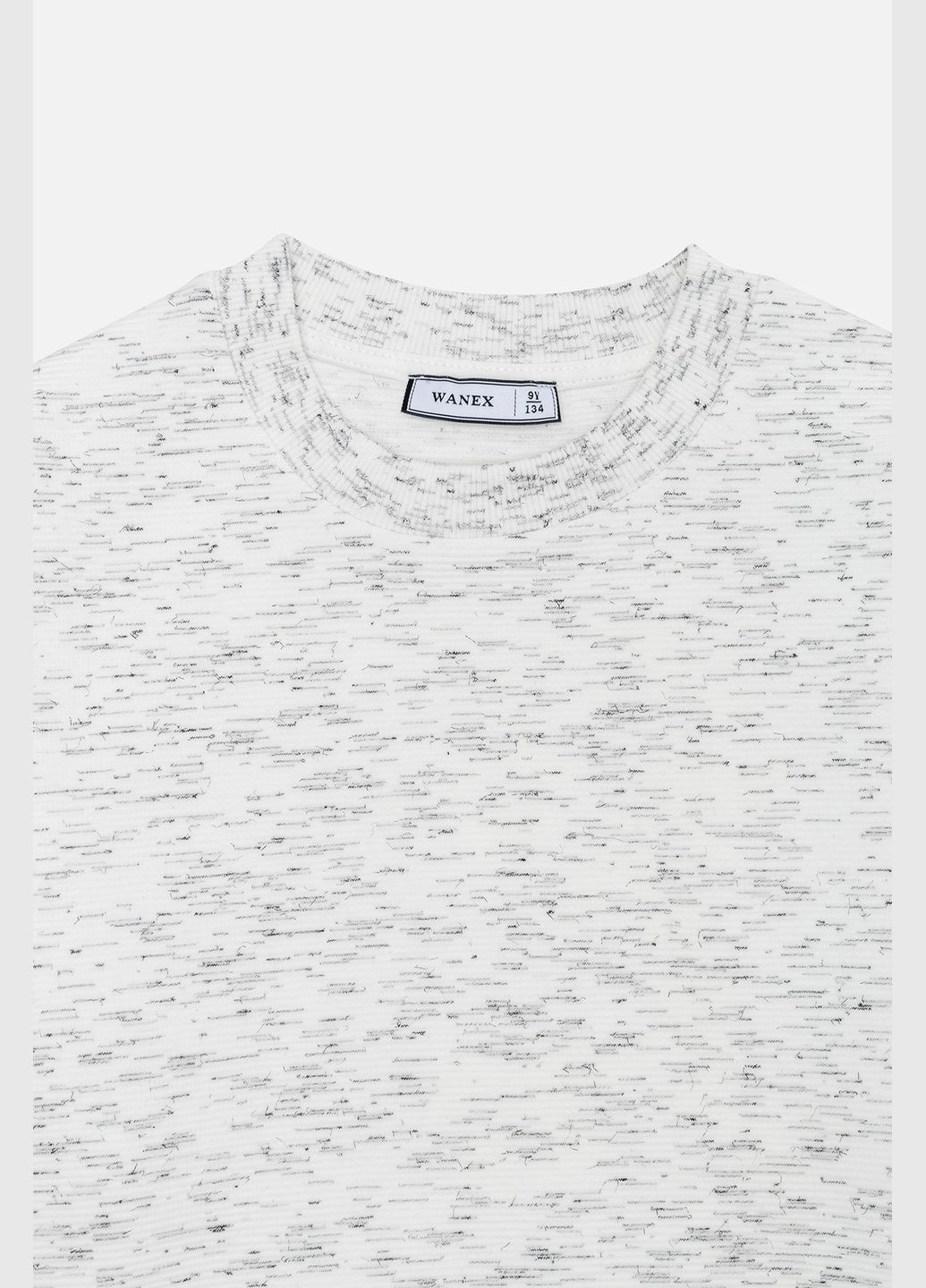 Wanex світшот для хлопчика колір світло-сірий cb-00241416 світло-сірий трикотаж