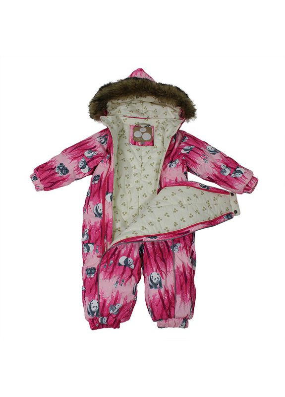 Біла термокомбінезон reggie 1, р. 80, рожевий () Huppa 36020130-72363-080