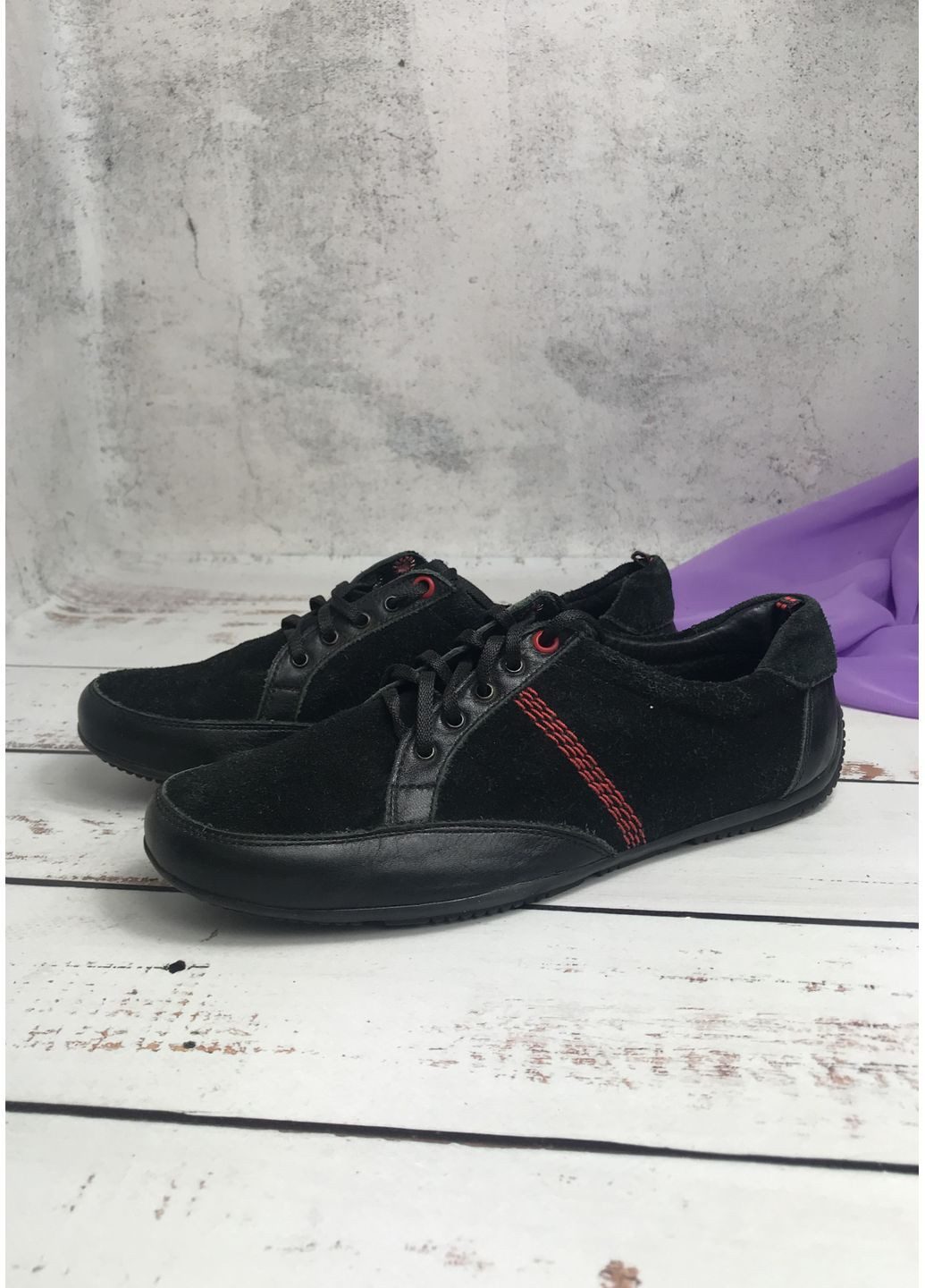 Туфлі мокасини дитячі для хлопчиків Чорний (967) Markos (373119172)