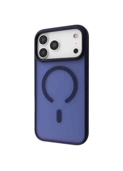 Чохол Matte Insane with Magnetic Ring для Apple iPhone 17 Pro Max Midnight Blue Wave (386057226)
